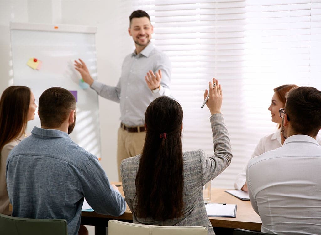 groupe participant à une formation