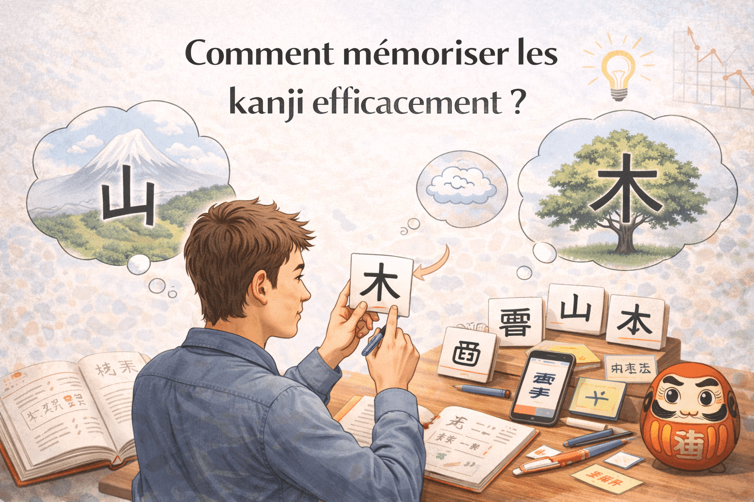 Comment mémoriser les kanji efficacement ?